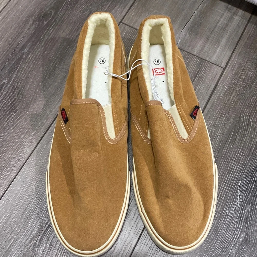 NWOT! UNLTD Tan Loafers Slip-On Sneakers‎